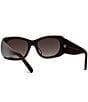Givenchy Women's Givenchy Bold 53mm Gradient Round Sunglasses - Image 6