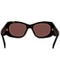 Givenchy Women's Givenchy Bold 53mm Round Sunglasses - Image 5