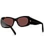 Givenchy Women's Givenchy Bold 53mm Round Sunglasses - Image 6