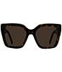 Givenchy Women's Givenchy Bold 53mm Square Sunglasses - Image 4