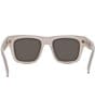 Color:Shiny Opaline Sand - Image 4 - Women's GV Day 52mm Lector Wayfarer Sunglasses