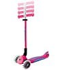 Globber Elite Scooter with Lights, Color:Fuschsia - Image 3