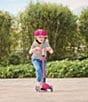 Globber Elite Scooter with Lights, Color:Fuschsia - Image 4