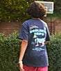 GOAT USA Big Boys Donut Print Swim Trunks - Image 4