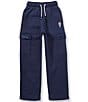 Goat USA Big Boys Fleece Cargo Pull-On Sweatpants - Image 1