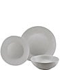 Godinger Aspero 12-Piece Dinnerware Set, Color:White - Image 1