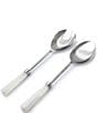 Godinger Azure White Salad Server Set of 2 - Image 2