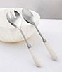 Godinger Azure White Salad Server Set of 2 - Image 3