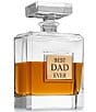 Godinger Best Dad Crystal Decanter, 28 oz. - Image 2