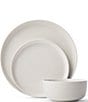 Color:White - Image 1 - Brentwood Dinnerware 12-Piece, Service for 4