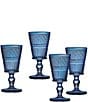 Color:Blue - Image 1 - Claro Goblets, Set of 4