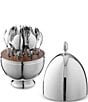 Godinger Egg 24-Piece Stainless Steel Flatware Set, Service for 8 - Image 1