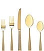 Color:Gold - Image 1 - Ingot Gold 20-Piece Stainless Steel Flatware Set, Service for 4