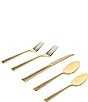 Color:Gold - Image 2 - Ingot Gold 20-Piece Stainless Steel Flatware Set, Service for 4