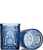 Color:Blue - Image 2 - Jax Double Old Fashioned Glasses, Set of 4, 11 oz.