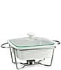 Godinger Kitchen Chemistry 1.2 Quart Baker with Stand and Warming Tea Light Holder - Image 1