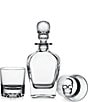 Color:Clear - Image 1 - Skull Decanter and Glasses Set