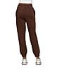 GOLD HINGE Coordinating Elastic Waistband Pull-On Sweatpants, Color:Dark Brown - Image 2