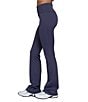 GOLD HINGE Essential Foldover High Rise Flare Pants, Color:Pale Indigo - Image 3