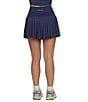 GOLD HINGE High Waist Pleated Tennis Skirt, Color:True Navy - Image 2
