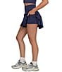 GOLD HINGE High Waist Pleated Tennis Skirt, Color:True Navy - Image 3