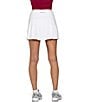 GOLD HINGE Pleated Back Tennis Mini Skirt 2.0, Color:Ivory - Image 2