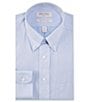 Color:Light Blue - Image 1 - Gold Label Roundtree & Yorke Big & Tall Full-Fit Non-Iron Button-Down Collar Solid Dress Shirt