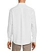Color:White - Image 2 - Gold Label Roundtree & Yorke Big & Tall Non-Iron Solid Dobby Sport Shirt