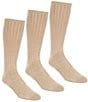 Color:New Khaki - Image 1 - Gold Label Roundtree & Yorke Casual Crew Socks 3-Pack