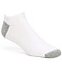 Color:White/Grey - Image 1 - Gold Label Roundtree & Yorke No-Show Athletic Socks 6-Pack