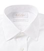 Color:White - Image 2 - Gold Label Roundtree & Yorke Non-Iron Fitted Spread-Collar Solid Dress Shirt