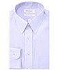 Color:Lavender - Image 1 - Gold Label Roundtree & Yorke Full-Fit Non-Iron Point Collar Micro-Print Dress Shirt