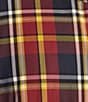 Color:Red - Image 4 - Gold Label Roundtree & Yorke Non Iron Long Sleeve Large Plaid Sport Shirt