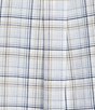 Gold Label Roundtree & Yorke Non-Iron Small Plaid Print Linen Sport Shirt - Image 4