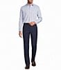 Gold Label Roundtree & Yorke Non-Iron Long Sleeve Solid Dobby Sport Shirt - Image 3