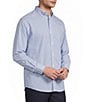 Gold Label Roundtree & Yorke Non-Iron Long Sleeve Solid Dobby Sport Shirt - Image 1