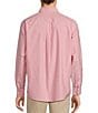 Roundtree & Yorke Gold Label Roundtree & Yorke Non-Iron Long Sleeve Solid Oxford Sport Shirt, Color:Pink - Image 2