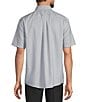 Gold Label Roundtree & Yorke Non-Iron Short Sleeve Solid Dobby Sport Shirt - Image 2