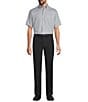 Gold Label Roundtree & Yorke Non-Iron Short Sleeve Solid Dobby Sport Shirt - Image 3