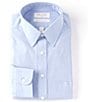 Color:Light Blue - Image 1 - Gold Label Roundtree & Yorke Non-Iron Slim-Fit Point Collar Solid Dress Shirt