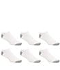 Color:White/Grey - Image 1 - Gold Label Roundtree & Yorke Sport No-Show Athletic Socks 6-Pack