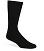 Color:Black - Image 1 - Gold Label Roundtree & Yorke Sport Performance Crew Athletic Socks 6-Pack