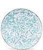 Golden Rabbit Enamelware Swirl Large Tray, Color:Sea Glass - Image 1