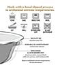 Golden Rabbit Enamelware Cherry Colander Giftbox Set, Color:White - Image 2