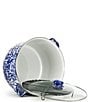 Golden Rabbit Enamelware Cobalt Swirl 18-Quart Stock Pot, Color:Cobalt - Image 3