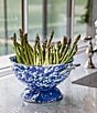 Color:Cobalt - Image 3 - Enamelware Swirl Colander