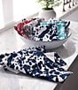 Golden Rabbit Cotton Swirl Kitchen Towels, Set of 2, Color:Cobalt - Image 3