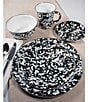 Golden Rabbit Enamelware Swirl Mugs, Set of 4, Color:Black - Image 4