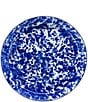 Color:Cobalt - Image 2 - Enamelware Cobalt Swirl Pasta Plates, Set of 4