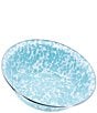 Golden Rabbit Enamelware Swirl Serving Bowl, Color:Sea Glass - Image 1